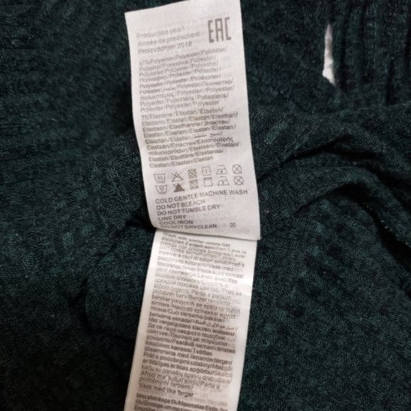 ASOS JDY Ribbed Sweater Velvet Sleeve Sweater - Picture 7 of 8